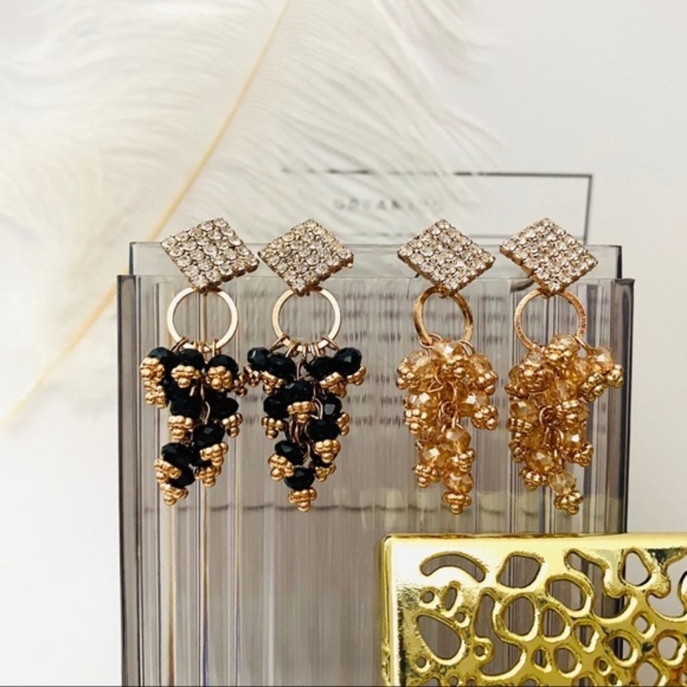 Boutique Drama Statement Earrings - Picture 3 of 6